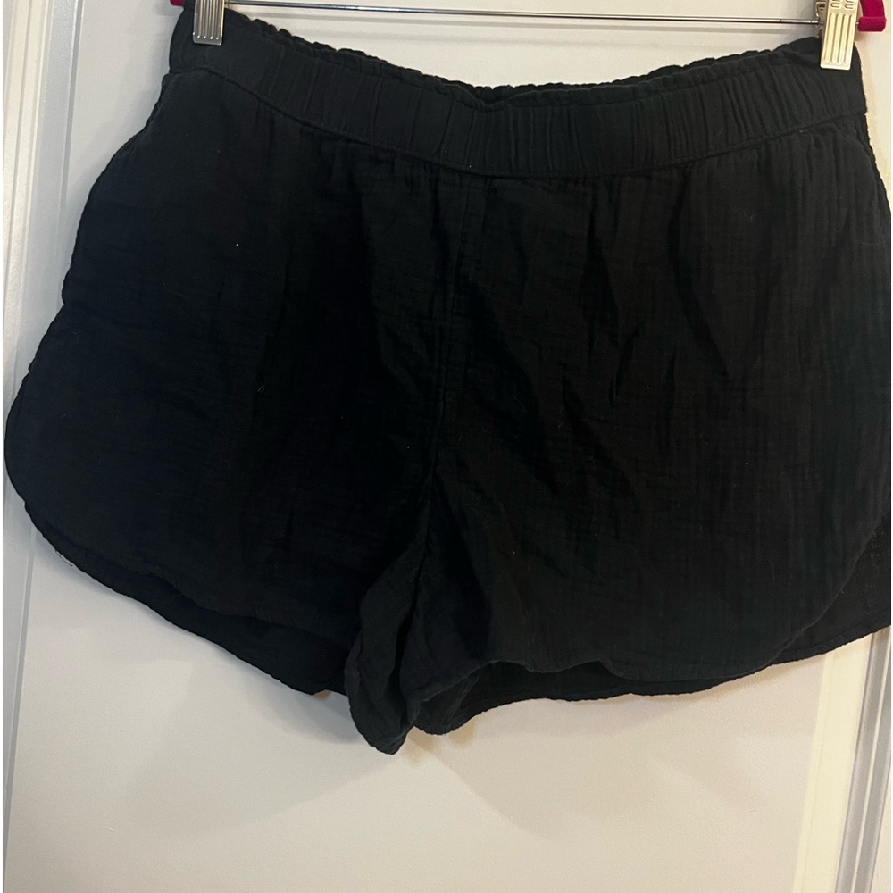 Universal Thread Black Linen Shorts